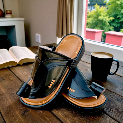 حذاء شرقي صناعة وطنية اسود