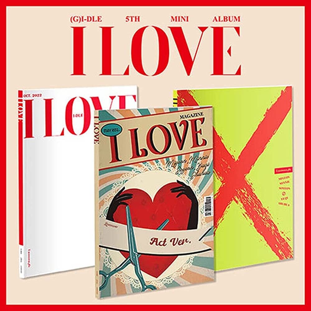 G-IDLE - [I love] 5th Mini Album RANDOM