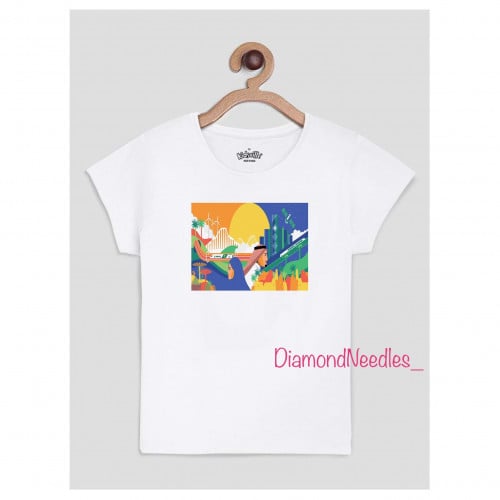 تيشيرت اطفال اليوم الوطني طباعة