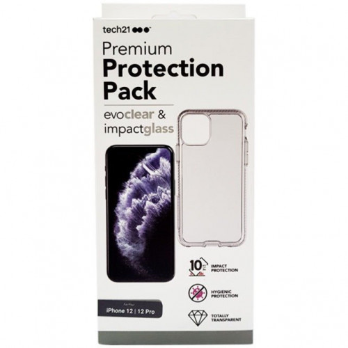 مجموعة حماية للايفون 12 - tech21