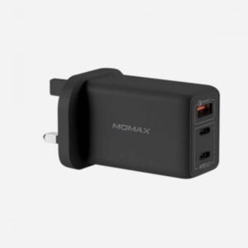 راس شاحن موماكس تقنية GAN بثلاث منافذ شحن سريع