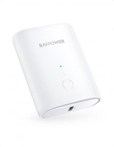 بور بنك بقوة 10.000ملي أمبير RAVPOWER أبيض