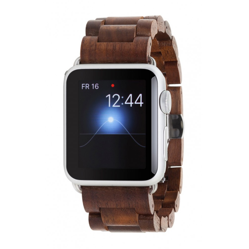 سوار ابل واتش خشبي 44