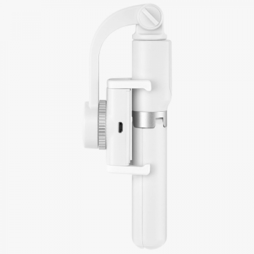 عصا سلفي معا مانع للاهتزاز موماكس ابيض