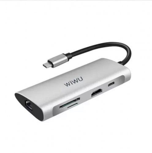 وصله لاجهزة الماك WIWU ALPHA 8/1