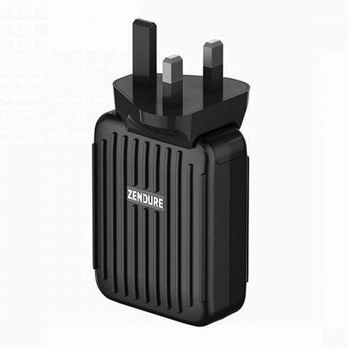 فيش شاحن زندور اربع منافذ شحن