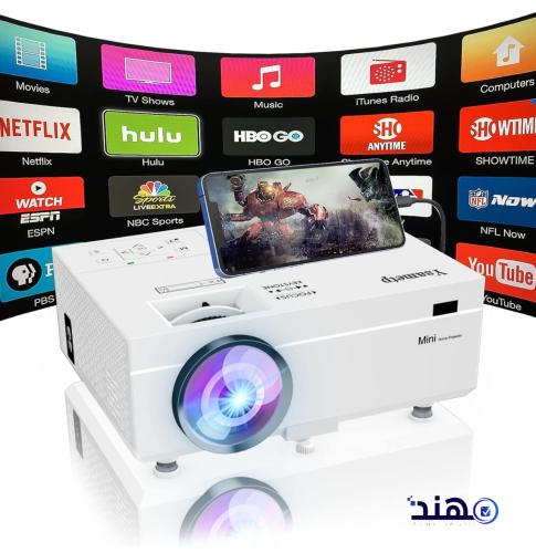 بروجكتور FHD يدعم 58متر متوافع مع الجوالات