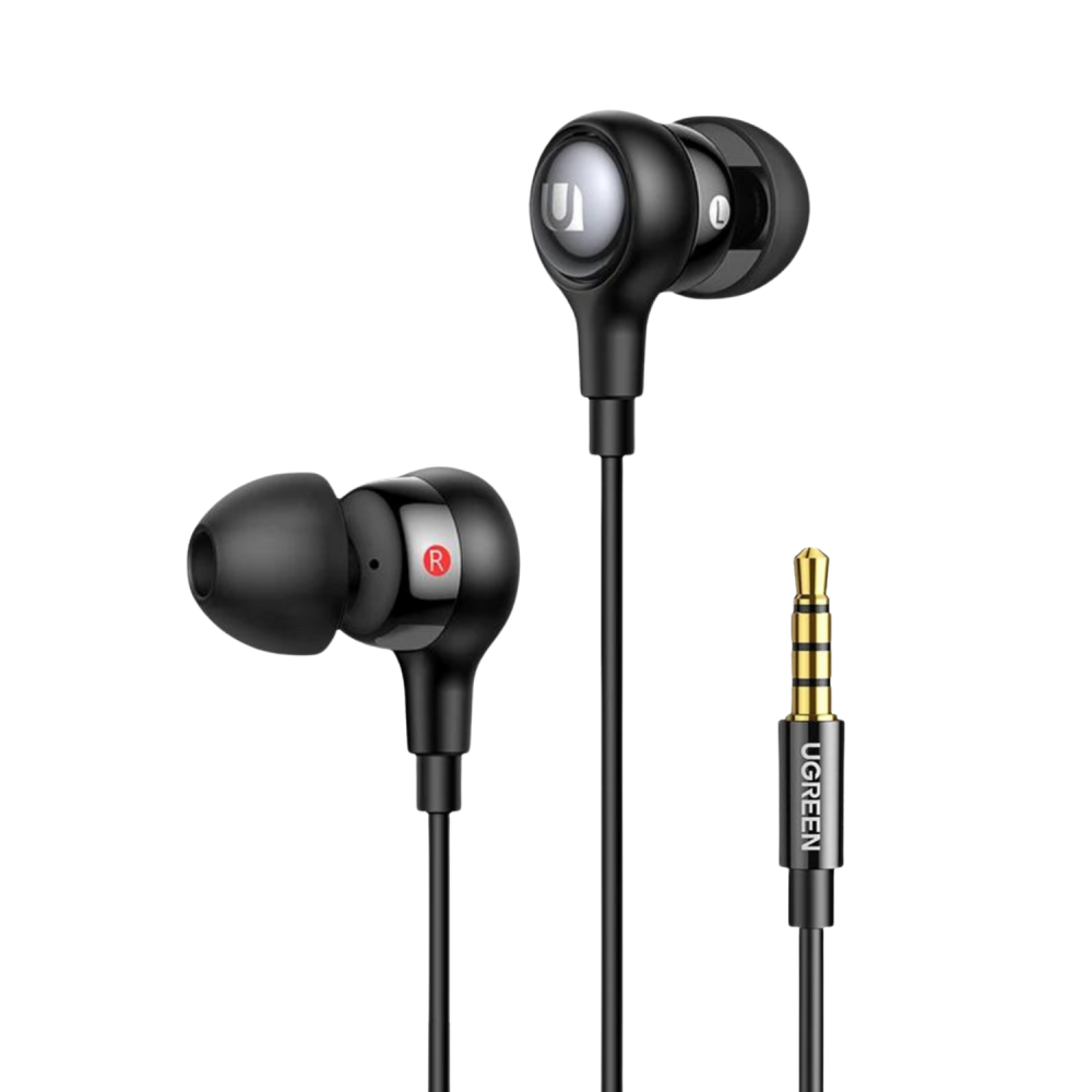 يوجرين - سماعة منفذ AUX داخل الأذن