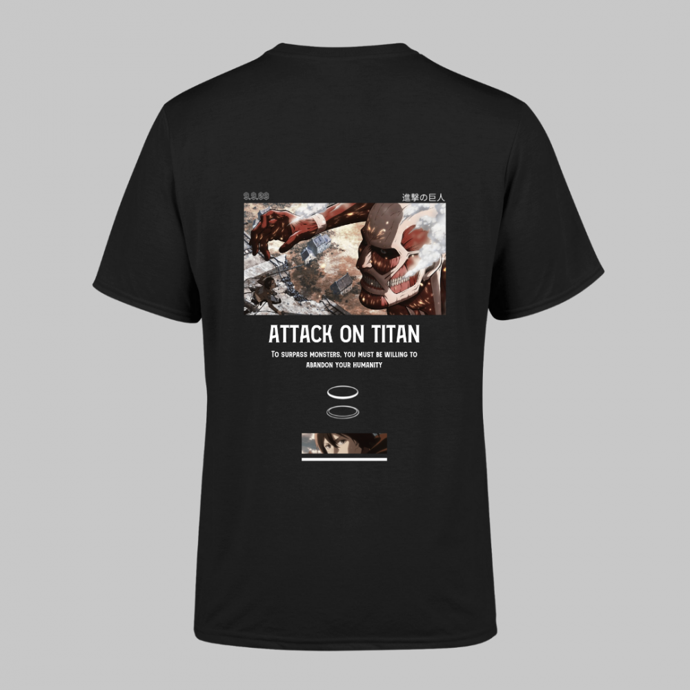 تشيرت attack on titan