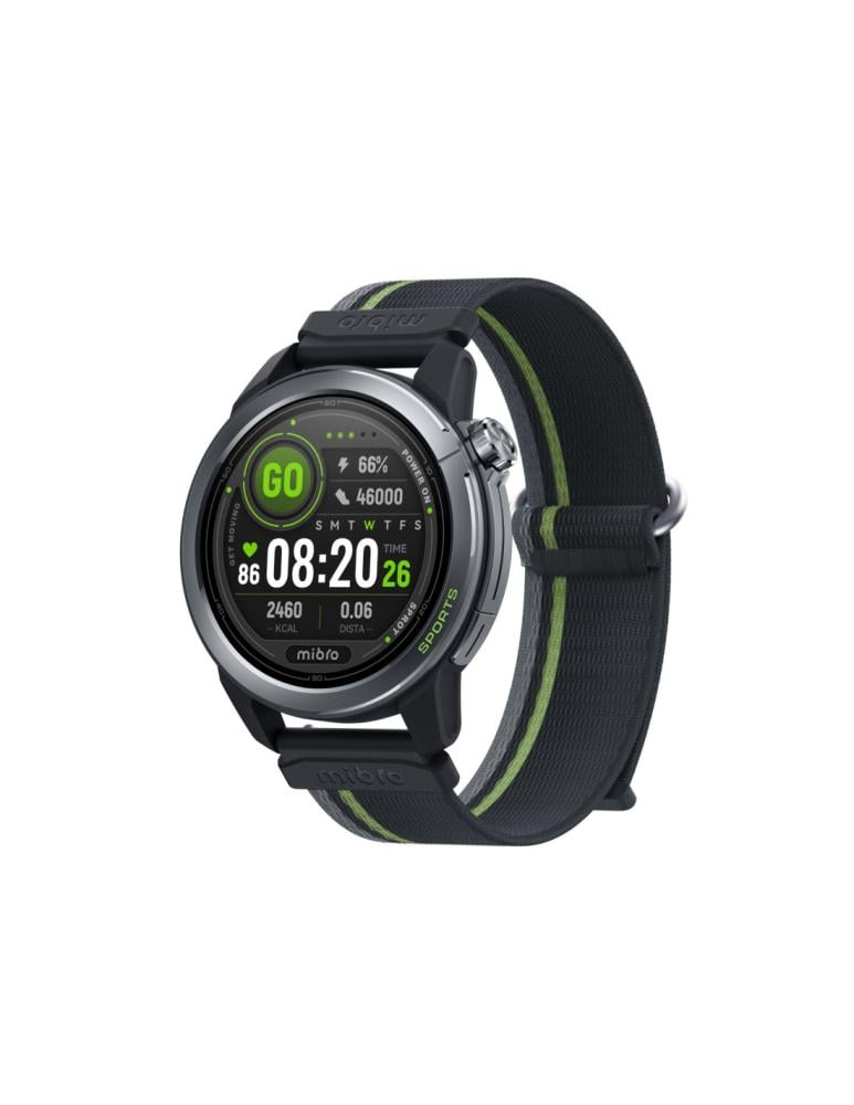 ميبرو ساعة ذكية GS Active 2 - رمادي داكن