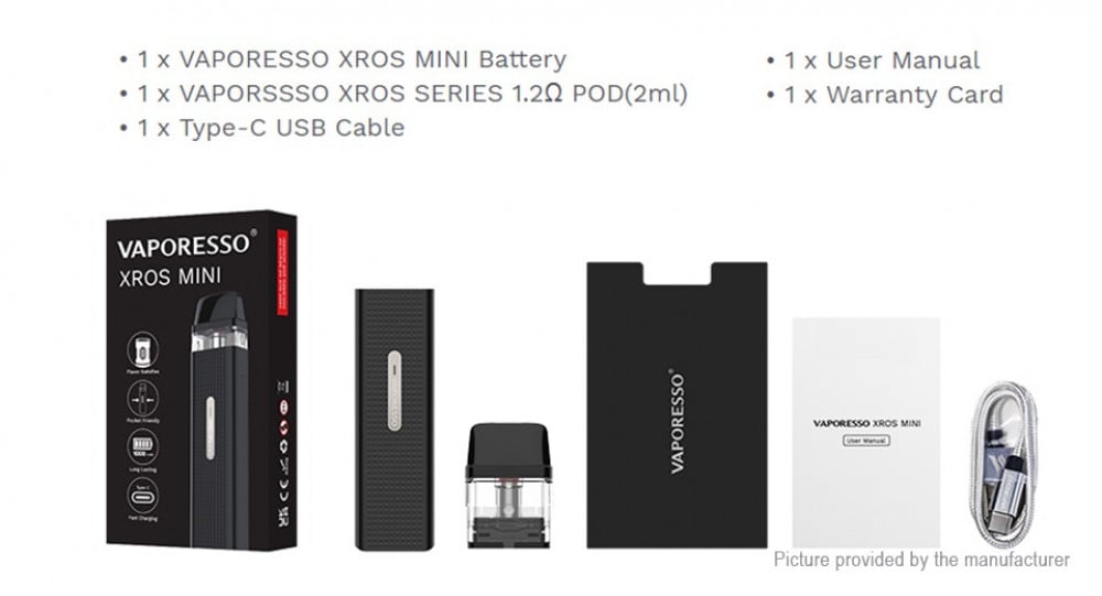 سحبة سيجارة اكس روز ميني - VAPORESSO XROS MINI  - فيب السعودية