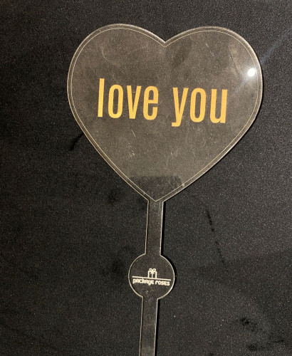 اكريلك "love you”