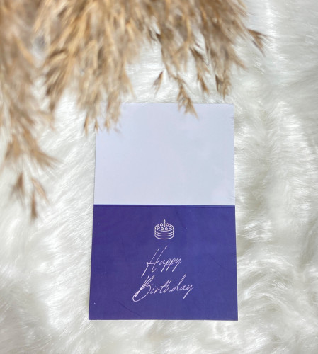 كرت “Happy birthday”