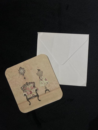 كارد مع ظرف