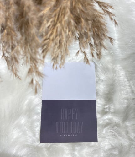 كرت "Happy birthday “