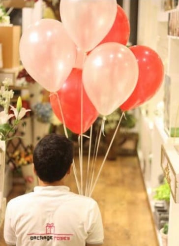 بالون حبه واحده " شفاف "