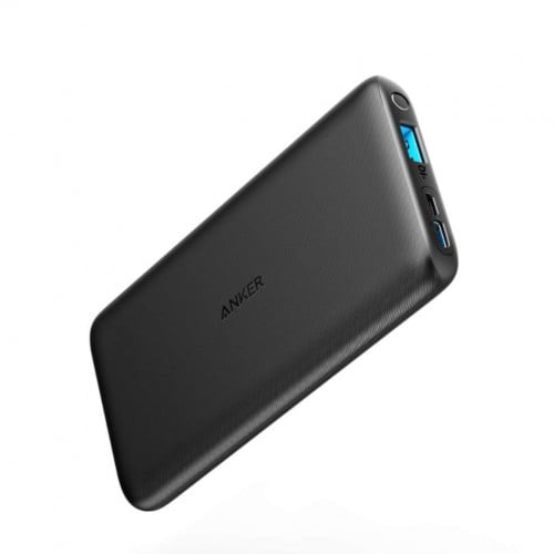 شاحن متنقل أنكر باور كور 10000 لايت مخرج واحد بتقنية IQ أسود