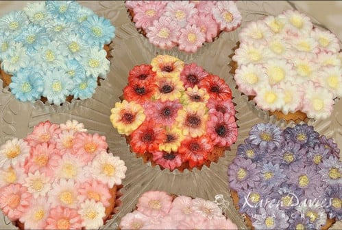 قالب سيليكون Cupcake Top – Daisy