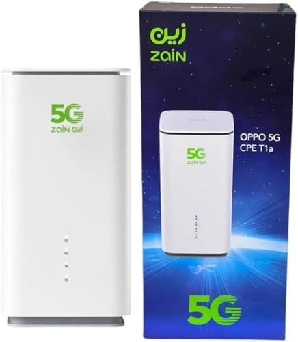 راوتر اوبو T1 5G من زين مفتوح على جميع الشبكات