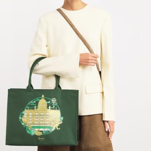 كيس كبير اخضر هارودز Harrods