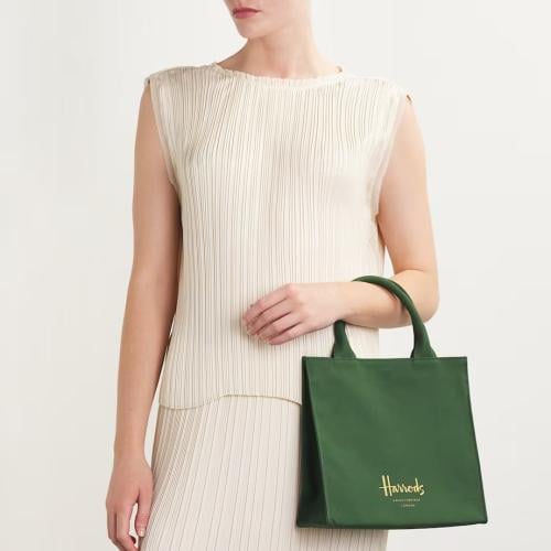 كيس صغير اخضر هارودز Harrods