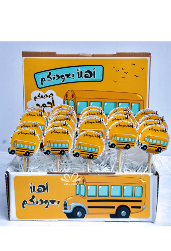 بكج 30 توزيعة مساحات باص المدرسة