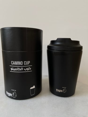 كوب الكامينو 12oz اسود