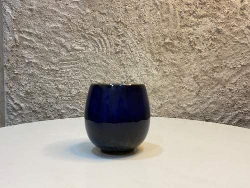 كوب سراميك 250 مل ازرق داكن