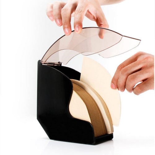 ستاند فلاتر بلاستك اسود.