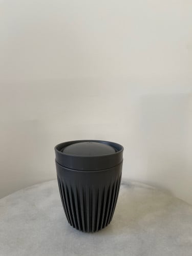 كوب هسكي 8oz رصاصي