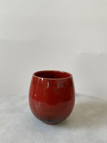 كوب سراميك 250 مل احمر