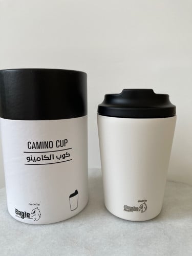 كوب الكامينو 12oz ابيض