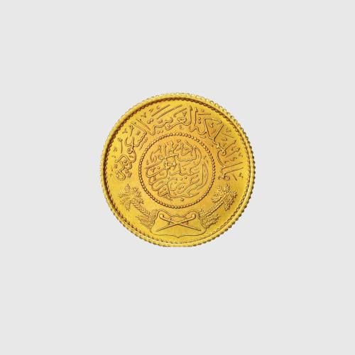 جنيه عربي سعودي عيار 22