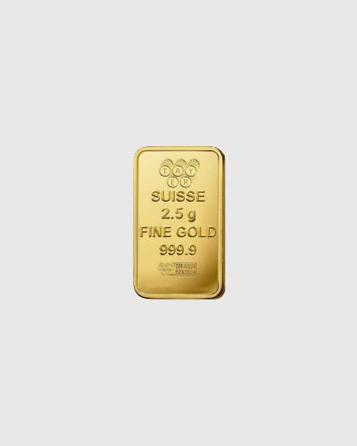 سبيكه ذهب وزن 2.5 جرام عيار 24
