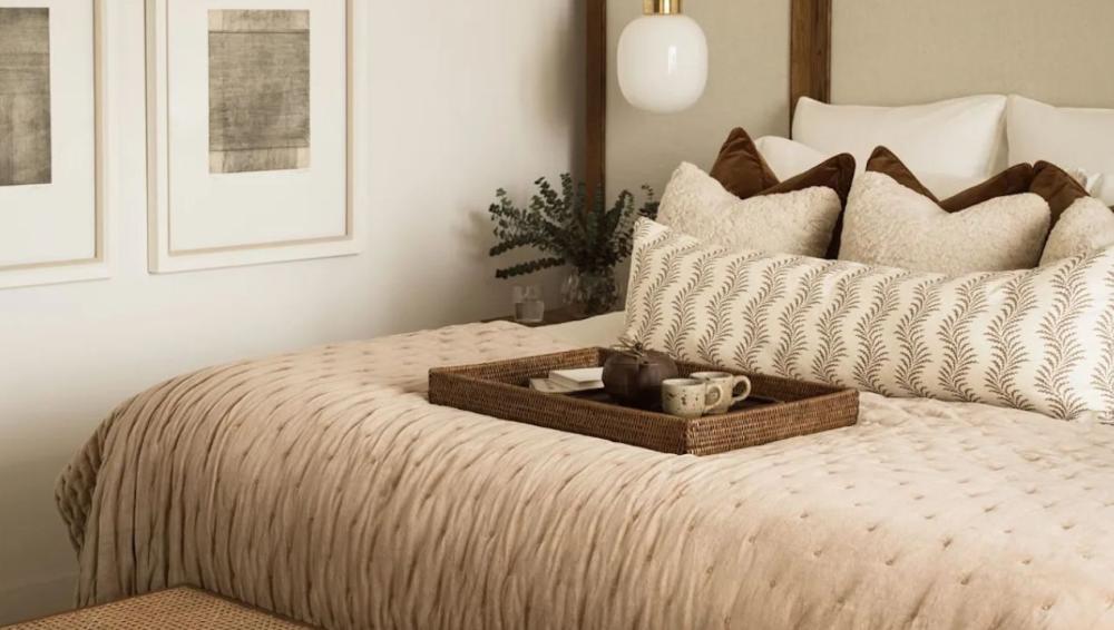 كيفية اختيار افضل لون مفرش غرفة النوم المناسب لغرفة النوم