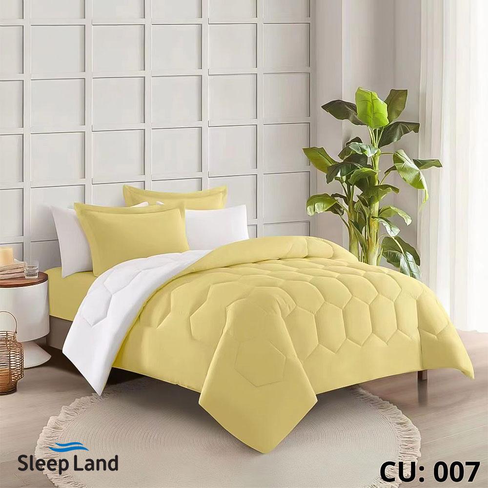 طقم مفرش مزدوج وجهين - جودة عالية وتصميم أنيق  حول غرفة نومك إلى واحة