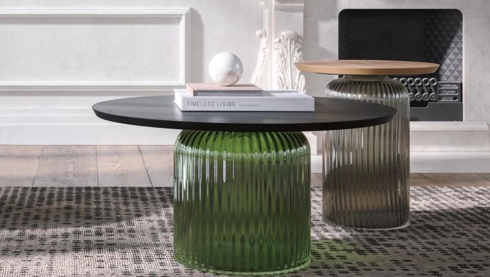 موديلات طاولات قهوة زجاج