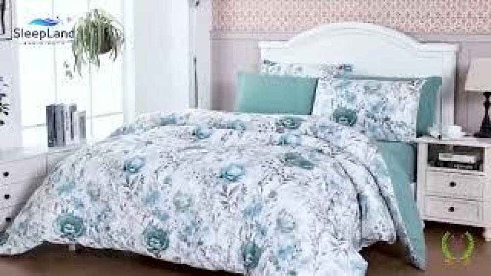 ميرا | طقم لحاف وجهين مشجر سادة | موديل mira-08