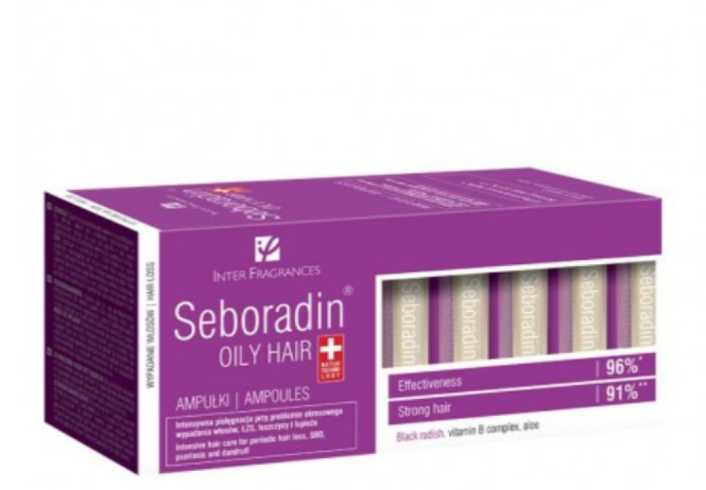سيبورادين للشعر الدهني امبولات معالجة 14×5.5مل