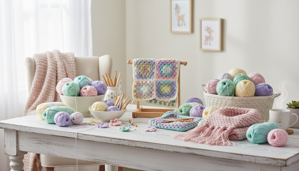 غرز الكروشيه