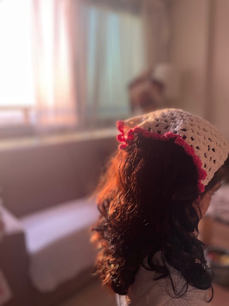 بندانة كروشيه-Yarn art khawla