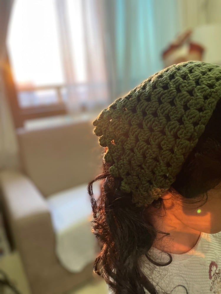 بندانة كروشيه-Yarn art khawla