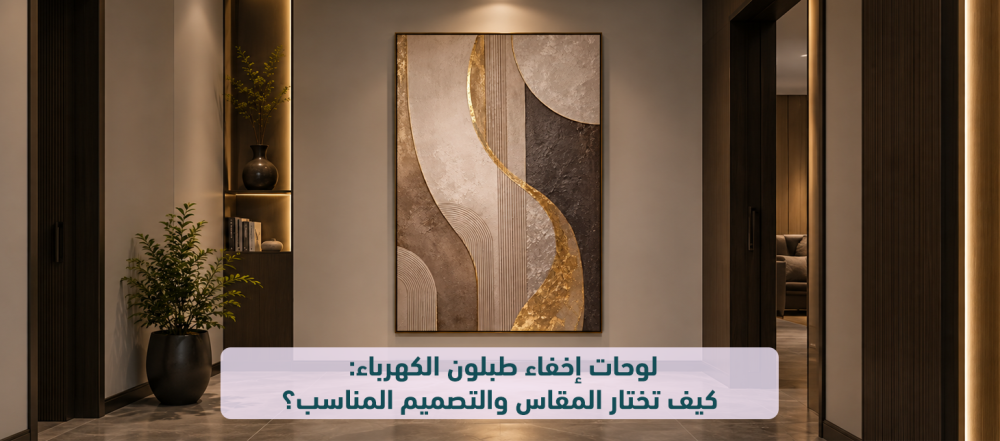 لوحات إخفاء طبلون الكهرباء: كيف تختار المقاس والتصميم المناسب؟