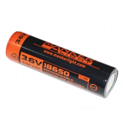 بطارية manker 18650 /3100mah