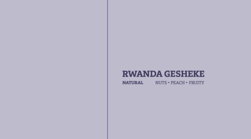 RWANDA GESHEKE BEAN