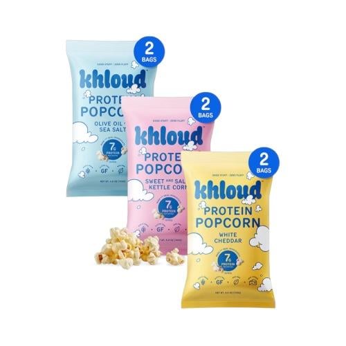 Khloud Protein Popcorn Variety -6pack|مجموعة فشار...
