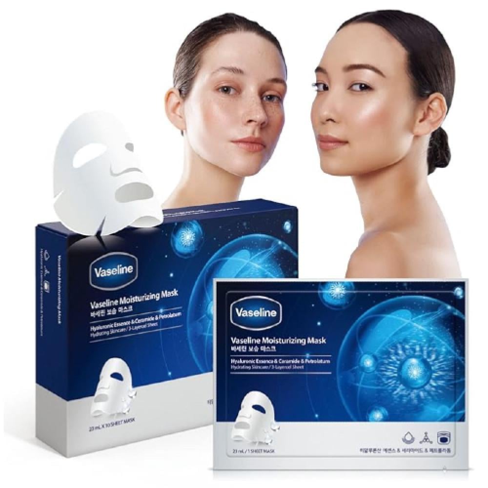 Vaseline Moisturizing Face Facial Mask-Unscented|قناع الفازلين المرطب للوجه بدون رائحة