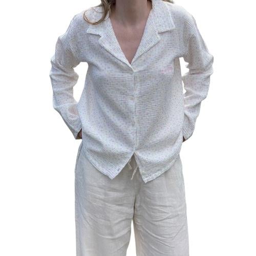 Djerf Avenue Muslin Shirt -Summer Field