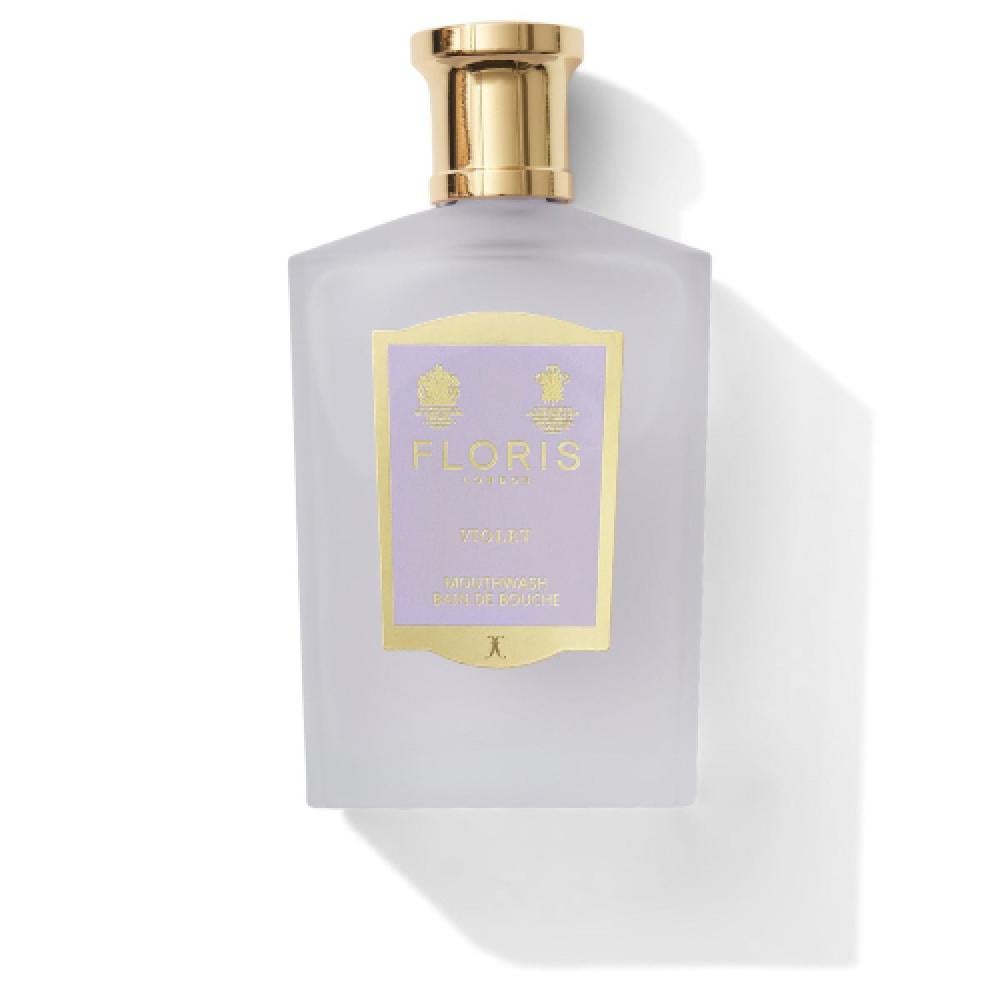 Floris  Violet mouthwash 100ml  |  فلوريس فايلوت غسول فم