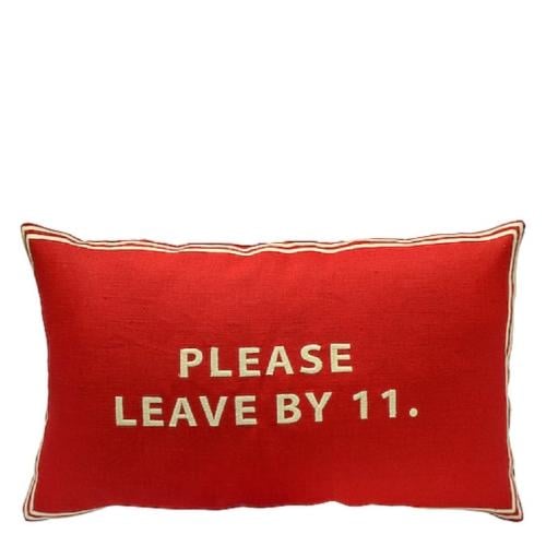 Chefanie Please Leave By 11 Pillowcase